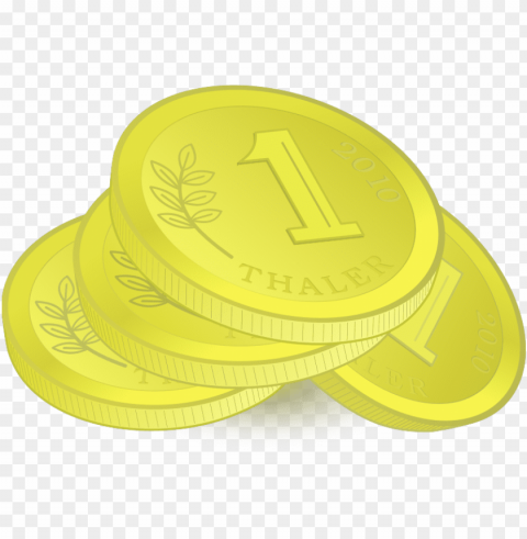 pile of gold PNG images with cutout