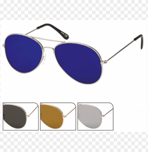 Pilotenbrille Blau PNG Files With No Background Assortment