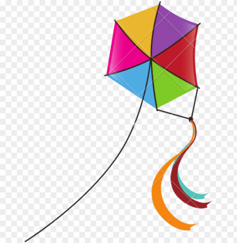 pin kite flying- vector graphics Isolated Subject in HighQuality Transparent PNG