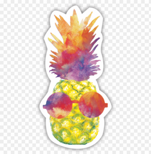 pineapple with sunglasses PNG images with no background essential