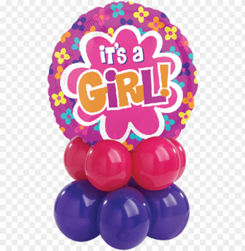 Pink Balloons Its A Girl Free PNG Images With Alpha Transparency Comprehensive Compilation