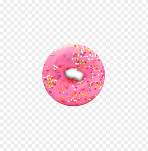 Pink Donut PNG Graphics