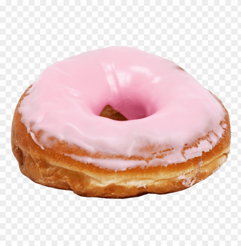 pink donut PNG graphics with clear alpha channel collection