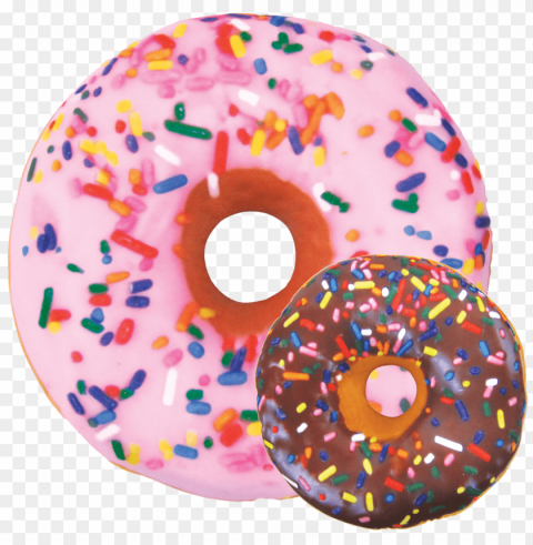 pink donut PNG images with clear alpha layer