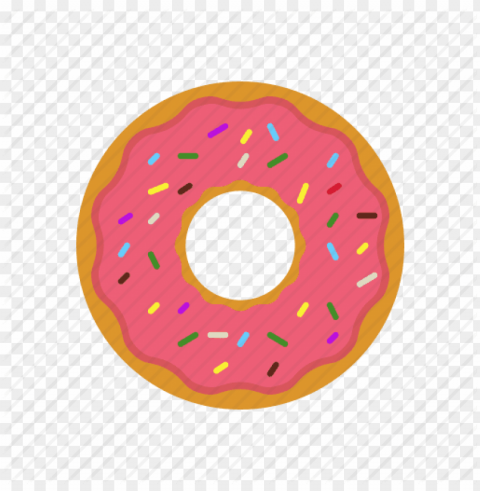 pink donut PNG images with no background assortment