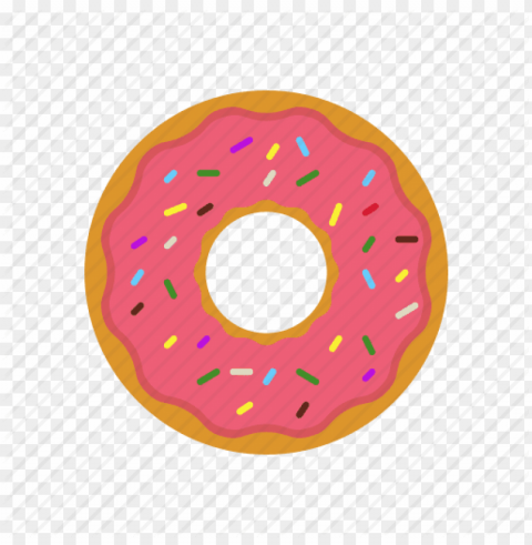 Pink Donut PNG Images With No Background Assortment