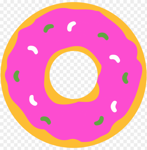 pink donut PNG images with no background essential