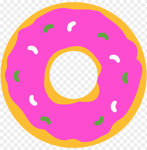 Pink Donut PNG Images With No Background Essential