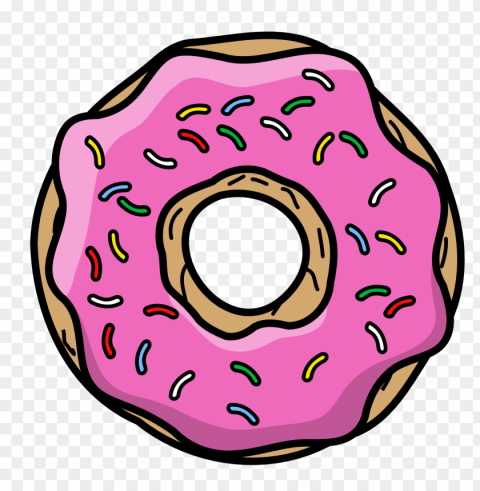 Pink Donut PNG Images With Transparent Canvas Assortment