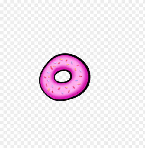 pink donut PNG images with transparent canvas comprehensive compilation