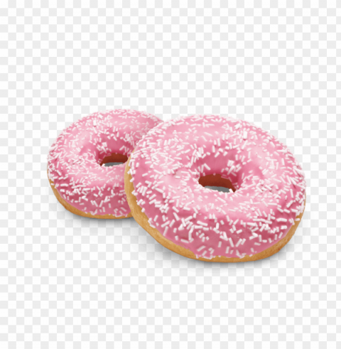 pink donut PNG images with transparent canvas variety