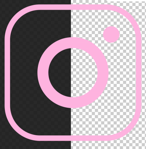 pink instagram logo transparent PNG icons with transparency