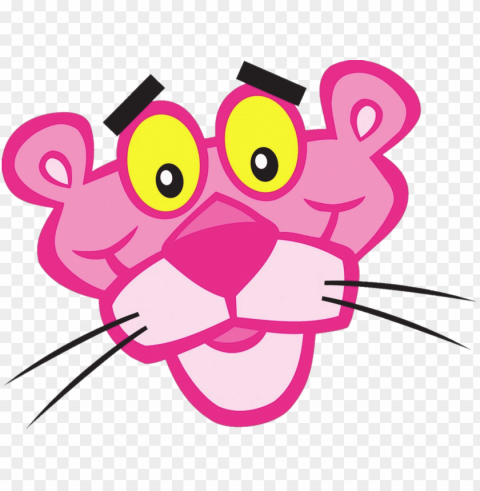 pink panther Transparent PNG Image Isolation