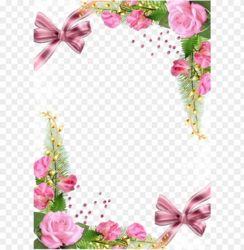 pink photo frames Isolated Subject in Transparent PNG Format