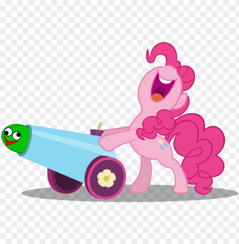 pinkie pie party cannon PNG images with transparent overlay