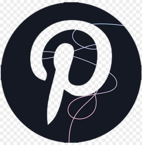 pinterest icon transparent black bts btarmy bangtan - picsart icon black PNG graphics with alpha channel pack