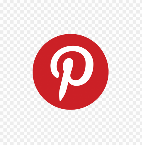 pinterest logo free PNG Image with Isolated Graphic Element