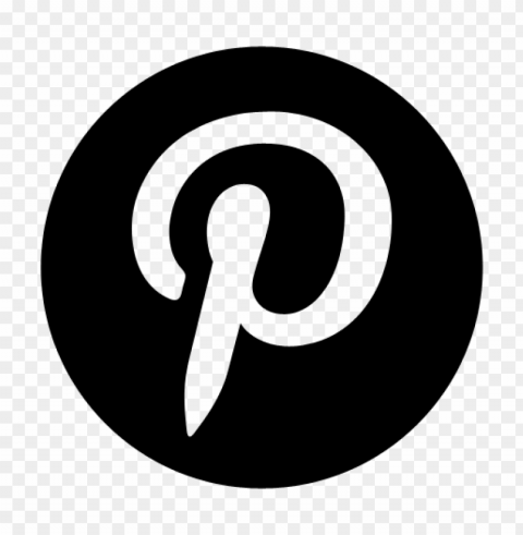 pinterest logo PNG Image with Transparent Background Isolation