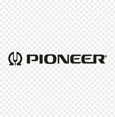 pioneer old vector logo free download HighQuality PNG Isolated on Transparent Background