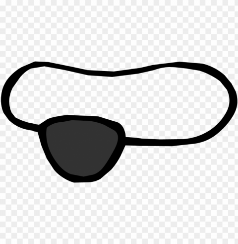 pirate eye patch PNG icons with transparency