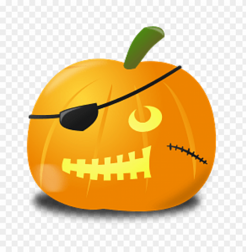 pirate halloween pumpkin Clear pics PNG