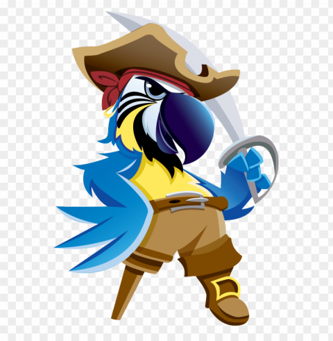 pirate png Isolated Artwork on Transparent Background