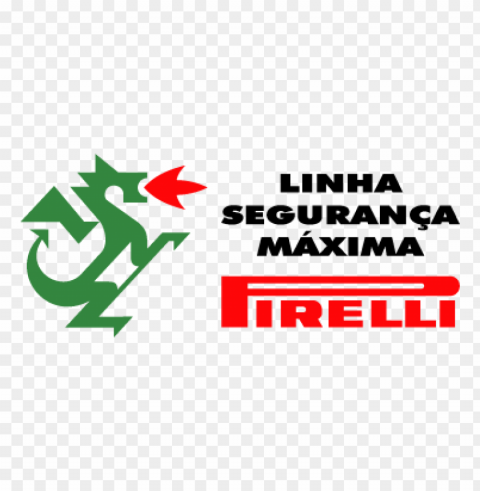 pirelli linha seguranca maxima vector logo PNG no watermark