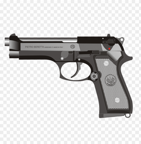 pistol PNG images for mockups
