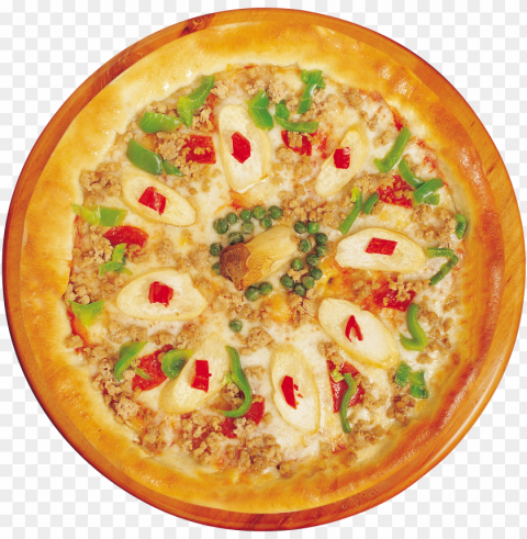 pizza food clear background PNG Graphic with Transparent Isolation