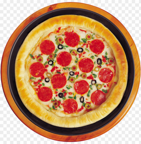 pizza food PNG graphics with clear alpha channel selection