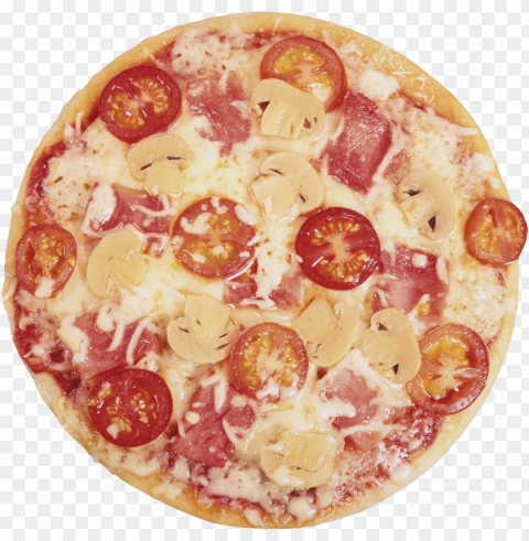 pizza food design PNG file with alpha