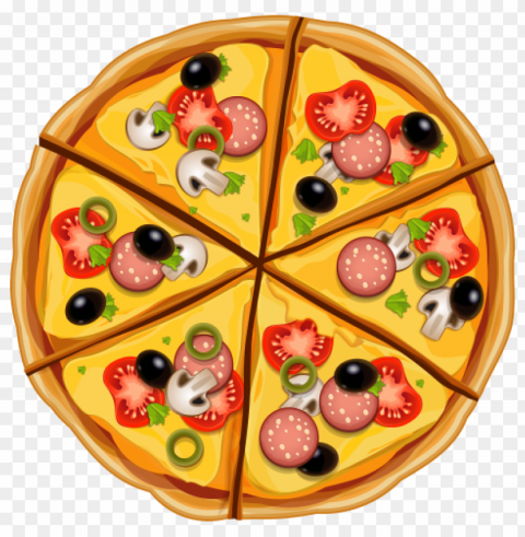 pizza food download PNG Graphic with Transparency Isolation