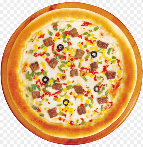 pizza food file Isolated Item on Clear Background PNG
