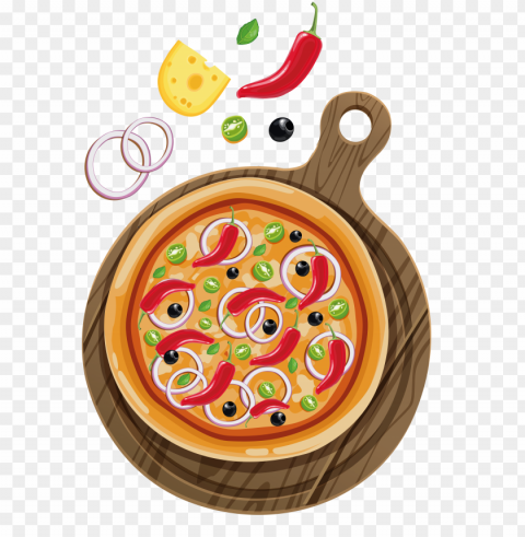 pizza food free PNG Graphic with Isolated Design