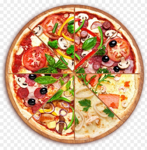 pizza food hd Isolated Subject with Transparent PNG - Image ID fc3b7028