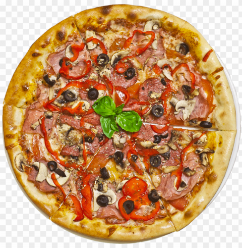 Pizza Food Image PNG For Design