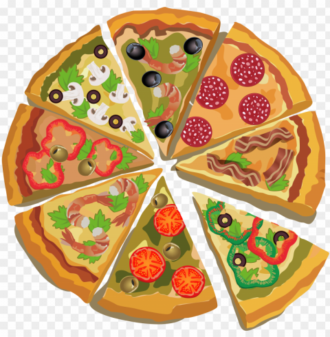 pizza food photo PNG Image Isolated with Transparent Clarity