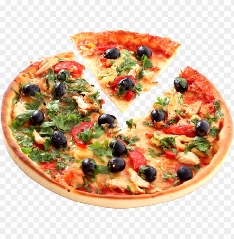 pizza food transparent background PNG for blog use