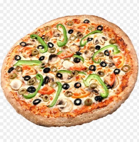 pizza food Isolated Graphic on Transparent PNG