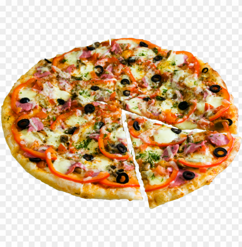 pizza food transparent PNG for social media - Image ID 797522e1