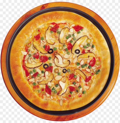 pizza food transparent PNG Graphic with Clear Isolation