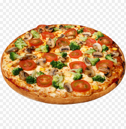 pizza food wihout background Isolated Subject in Transparent PNG Format