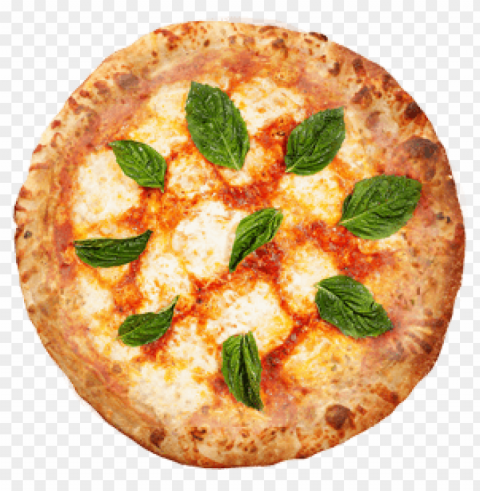 pizza margarita PNG images with transparent layering