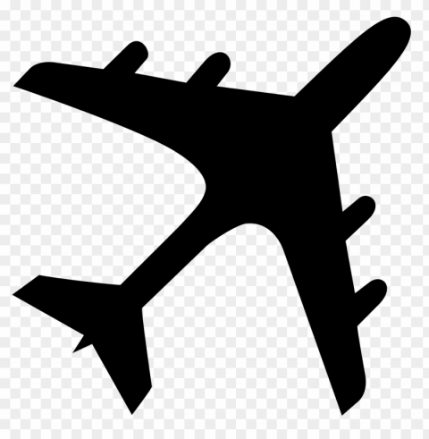 plane PNG Isolated Illustration with Clear Background