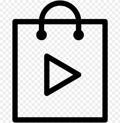 playstore icon free- cart bag icon Clear PNG pictures package