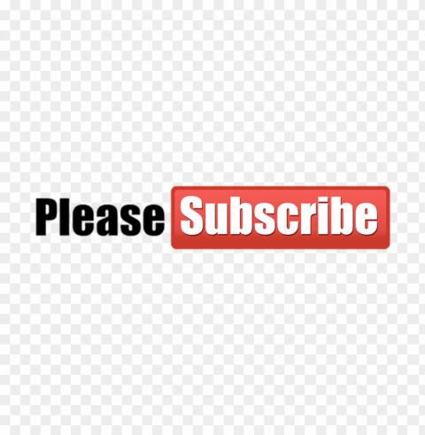 please subscribe youtube logo Transparent PNG pictures for editing