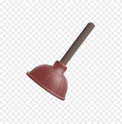 plunger Isolated Character on Transparent PNG