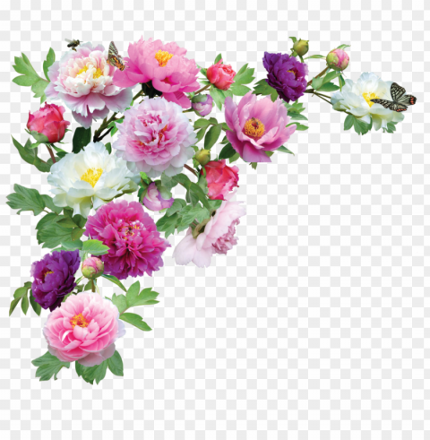  Transparent Flowers Isolated PNG Graphic With Transparency