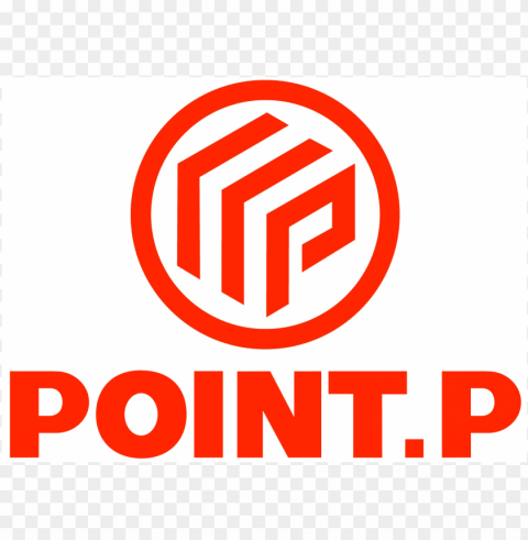 point p logo HighQuality PNG with Transparent Isolation
