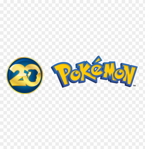  pokemon logo logo free PNG Isolated Object with Clear Transparency - b7e6ba12